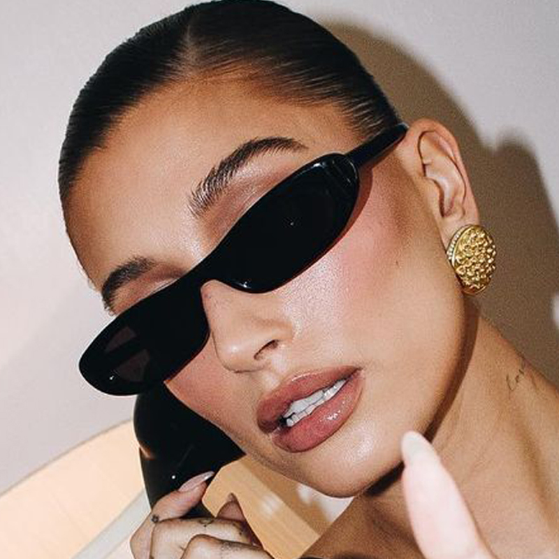 Women'S Fashion Eyeglass Frames - 小さなフレームオーバルサングラス女性ブランドデザイナーヴィンテージミラーサングラス女性の個性ファッションシェードオキュロスデソル