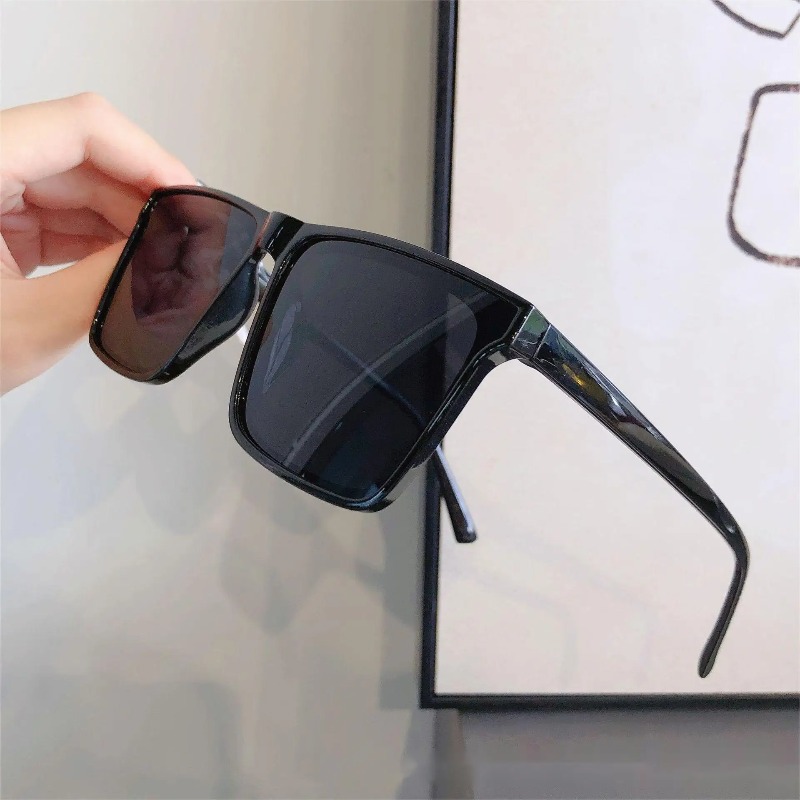 Women'S Fashion Eyeglass Frames - 新しい黒のサングラス メンズ ドライビング用UVカットサングラス レディース スクエアフレーム アイウェア