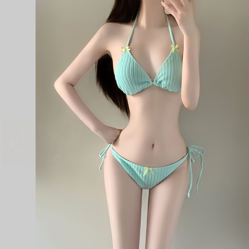Women'S Fashion For Summer 2026 - 2026年夏 レディース 長袖ビキニセット 韓国ファッション 可愛い女の子用水着 スリムビーチ水着
