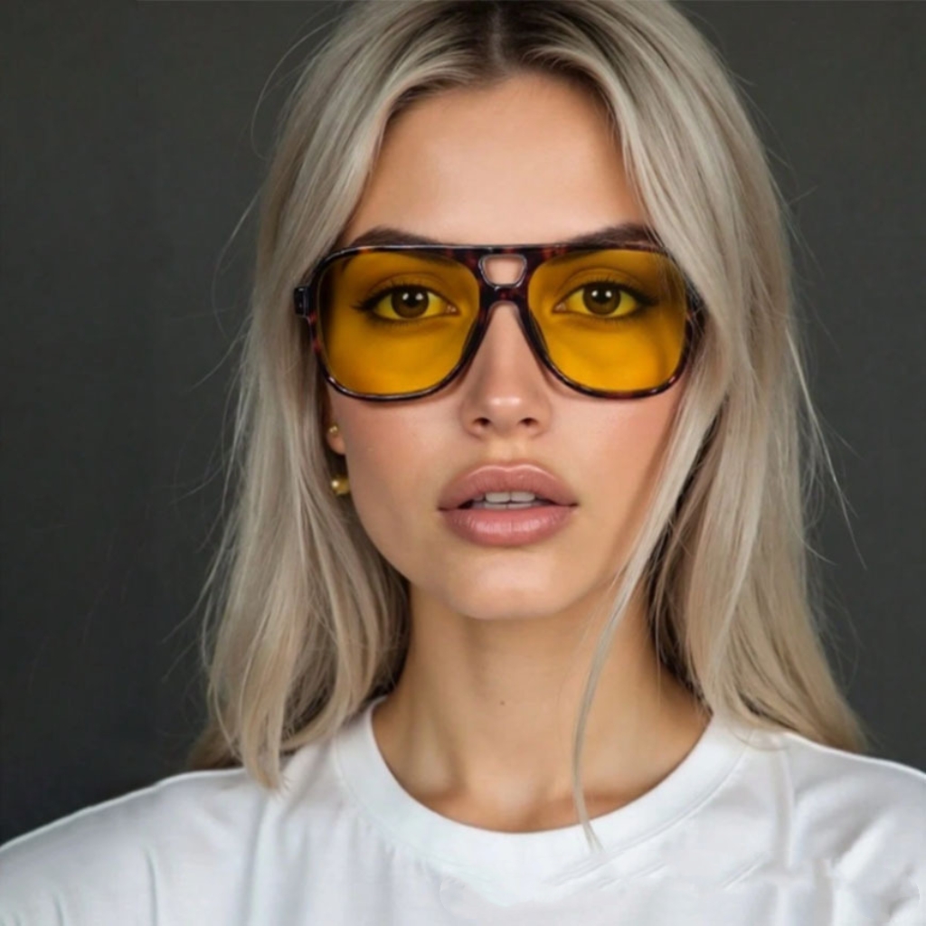Women'S Fashion Eyeglass Frames - 新しいヴィンテージクラシックデザイナーダブルブリッジパイロットサングラス女性男性用高級サングラスビッグフレームシェード UV400 メガネ