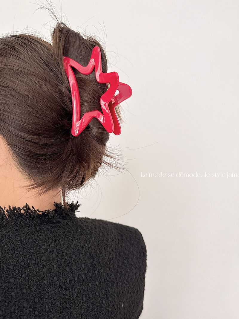 大きなヘッドクリップ,レタリング,ヘアアクセサリー,ヘアピン - Women'S Fashion Labels のレビューと価格