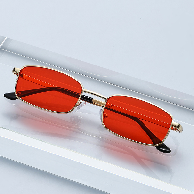 ファッションパンクサングラス女性男性スクエアパーティーサング - Women Fashion Glasses のレビューと価格