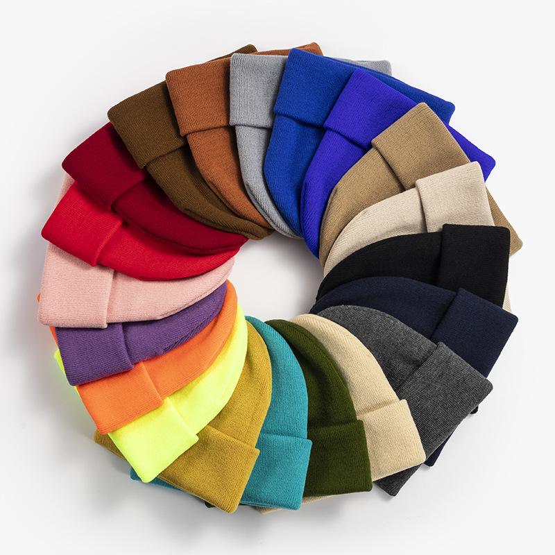 カスタムプリントロゴ入り メンズ クラシック 無地 ニット帽 - Women'S Fashion Hats のレビューと価格