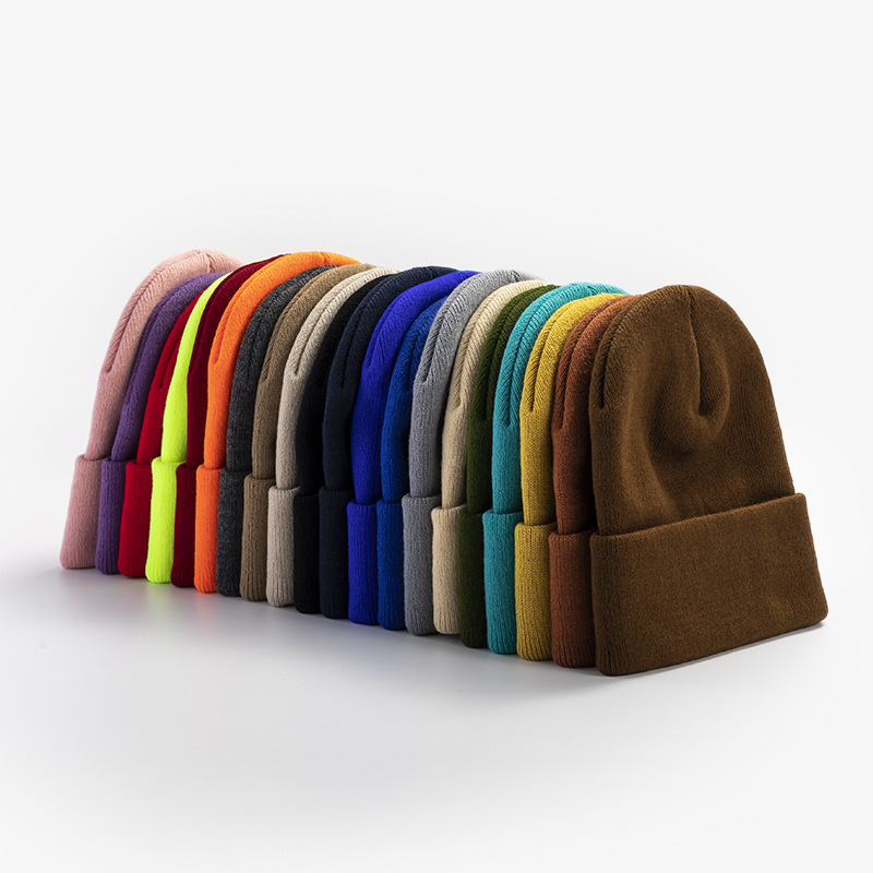 カスタムプリントロゴ入り メンズ クラシック 無地 ニット帽 - Women'S Fashion Hats のレビューと価格