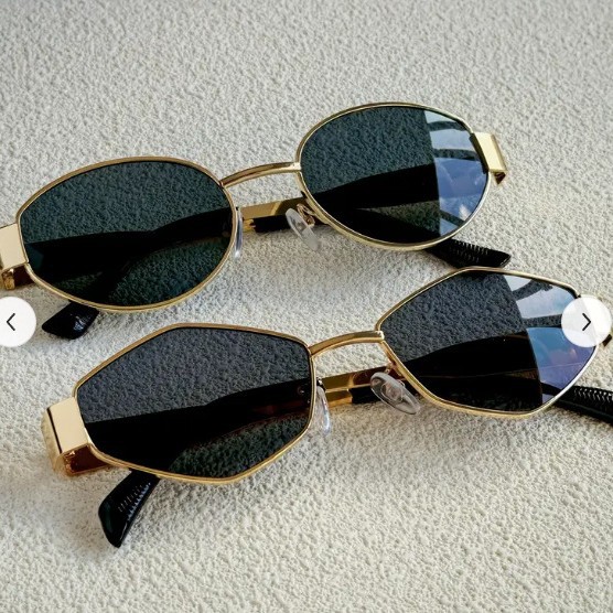 トレンドのラウンドフレームメタルサングラス レディース ファ - Women'S Fashion Eyeglass Frames のレビューと価格