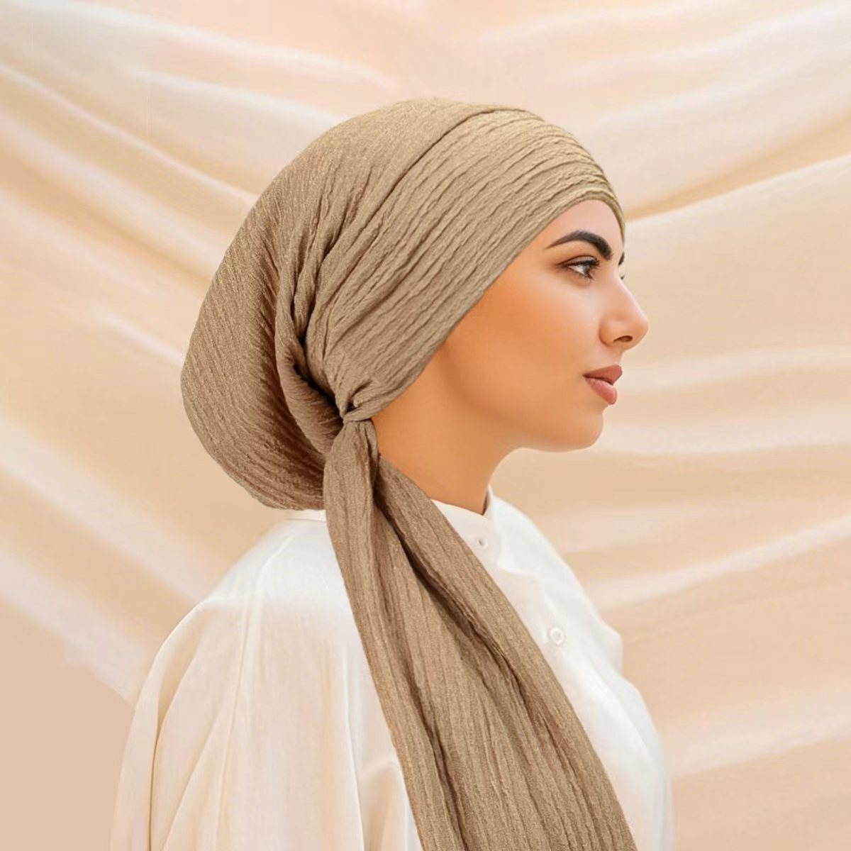 高級スプリングノットターバンハット、女性用ビーニー、ケモキャ - Women'S Fashion Hats のレビューと価格