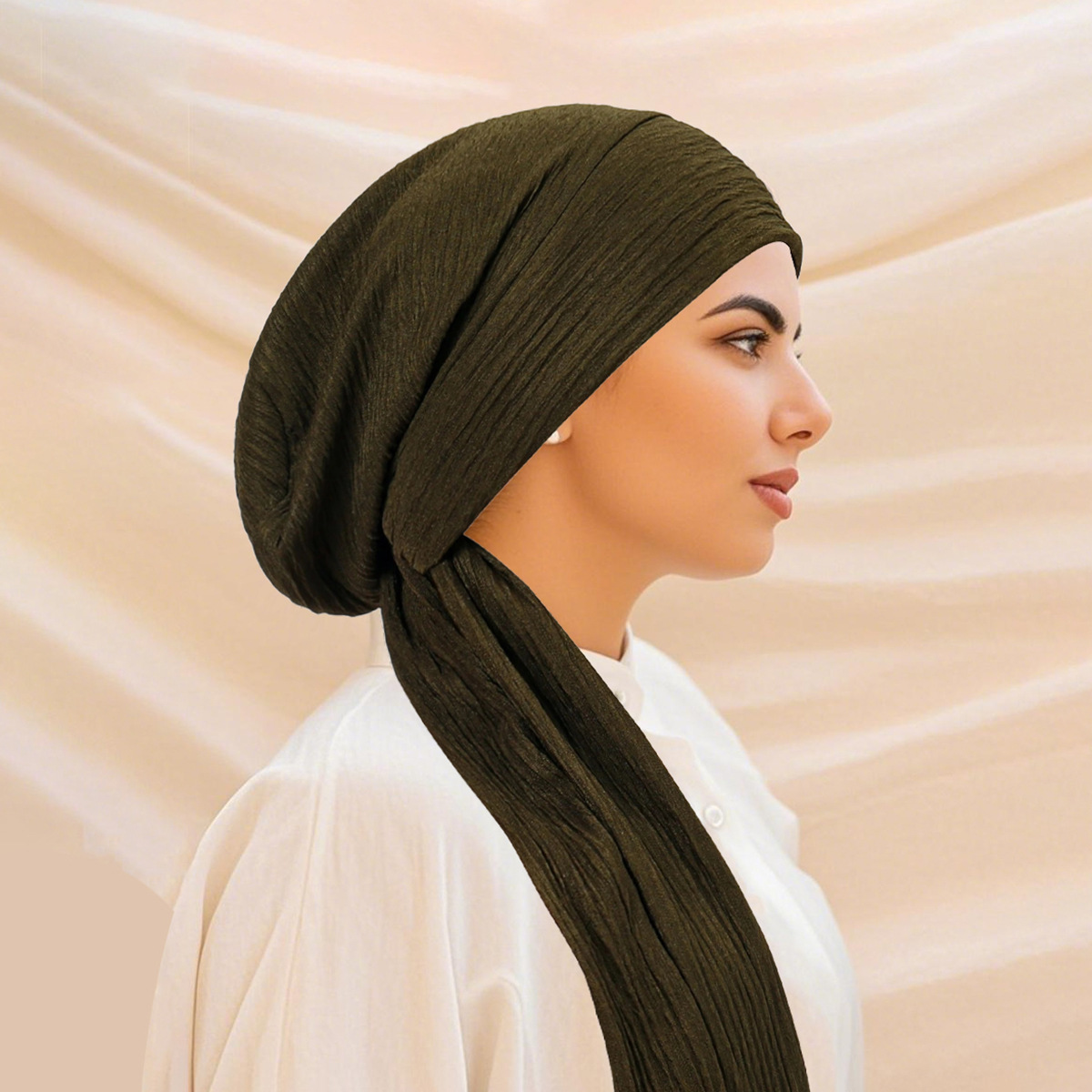 高級スプリングノットターバンハット、女性用ビーニー、ケモキャ - Women'S Fashion Hats のレビューと価格