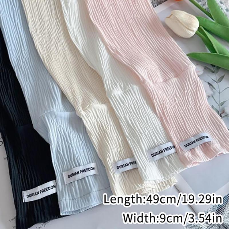 おしゃれなゆったりとした薄手のアイスシルク長袖、女性・女の子 - Women'S Fashion Gloves のレビューと価格
