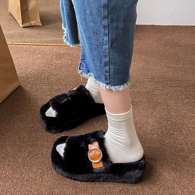 2026年新作 バックル装飾付き 暖かいカジュアルオープント - Women'S Fashion Winter 2026 のレビューと価格