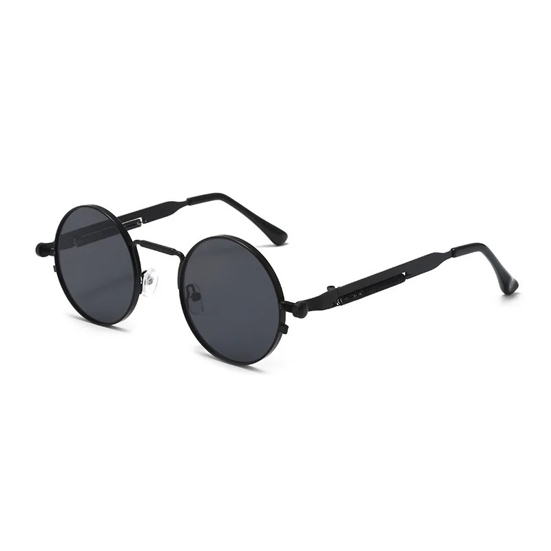 ヴィンテージメタルフレームラウンドサングラス女性男性パンク円 - Women'S Fashion Eyeglass Frames のレビューと価格