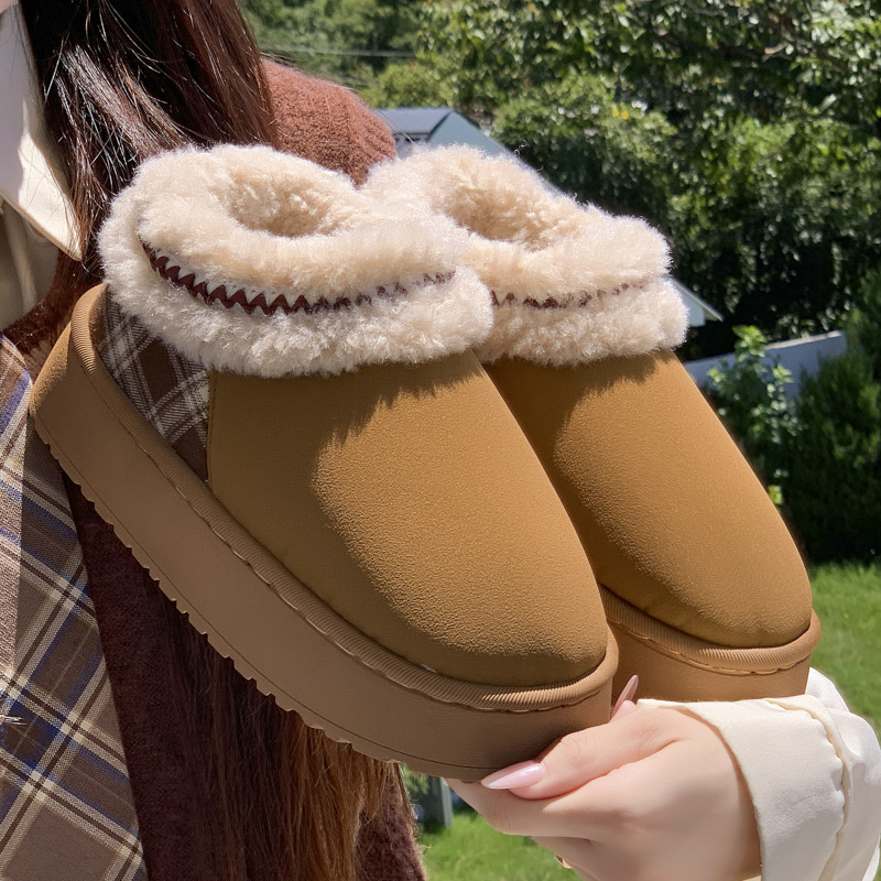 2026 プラットフォームふわふわスリッパ女性/男性ハウスフ - Women'S Fashion Winter 2026 のレビューと価格