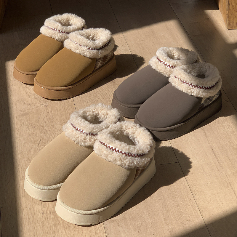 2026 プラットフォームふわふわスリッパ女性/男性ハウスフ - Women'S Fashion Winter 2026 のレビューと価格