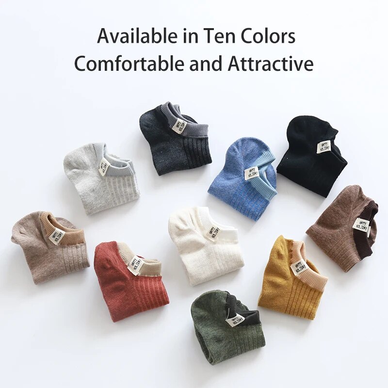 女性用ファブリックラベルソックス,10ペア,レター,衛生的で - Women'S Fashion Labels のレビューと価格