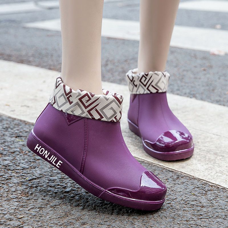 新しいレインラバーブーツレディースファッションガロッシュパー - Women Fashion Online のレビューと価格