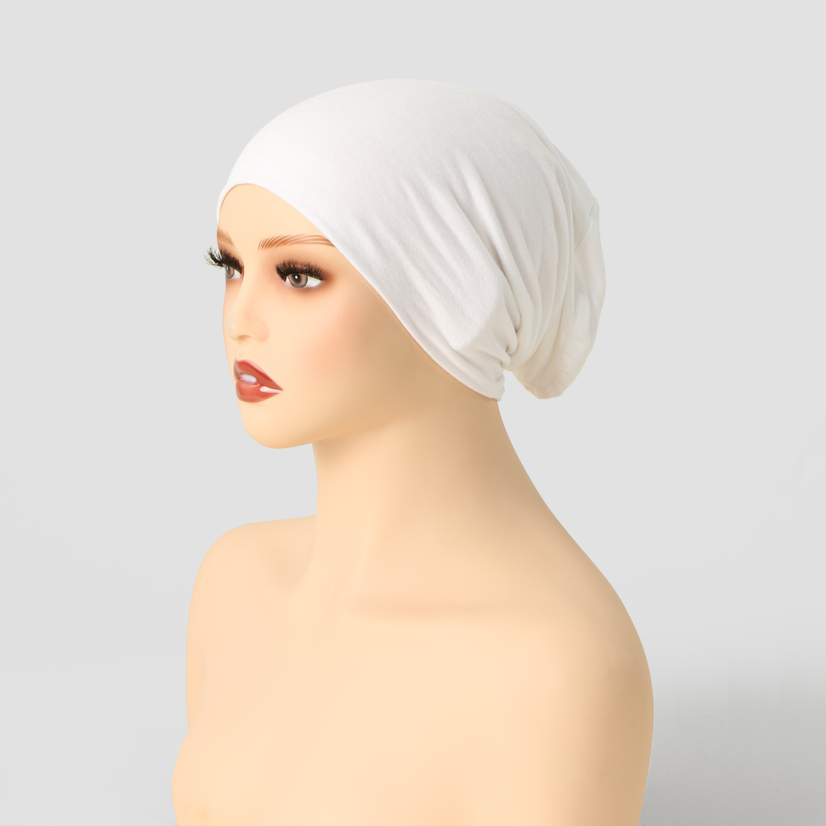 ムスリム女性用ホットソリッドコットンモダールジャージーヒジャ - Women'S Fashion Hats のレビューと価格