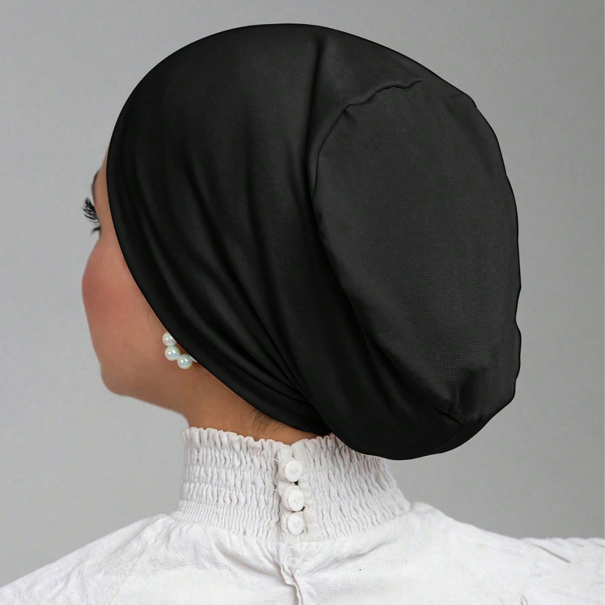 ムスリム女性用ホットソリッドコットンモダールジャージーヒジャ - Women'S Fashion Hats のレビューと価格