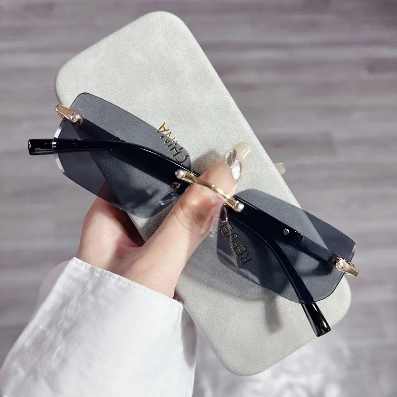 ファッション長方形サングラス男性女性ブルーライト遮断目の保護 - Women'S Fashion Eyeglass Frames のレビューと価格