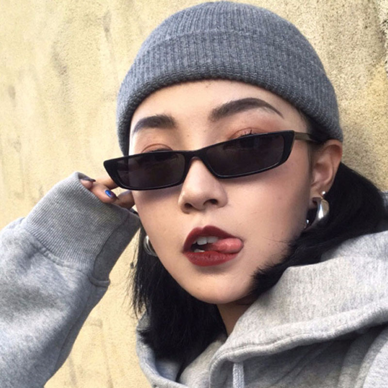 小さな長方形サングラスファッション女性レトロ小さなフレームサ - Women'S Fashion Eyeglass Frames のレビューと価格