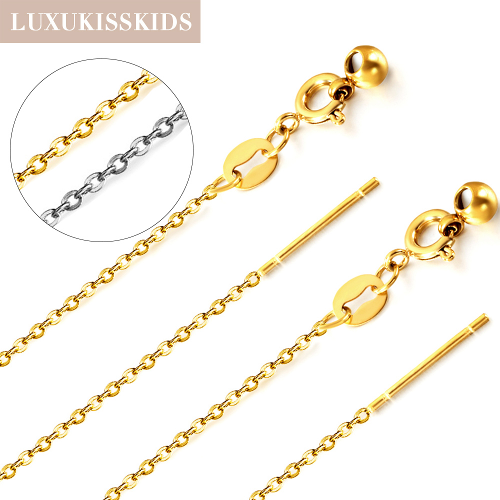 LUXUKISSKIDS 1 ミリメートル O チェーンネッ - Women'S Fashion Show 2022 のレビューと価格