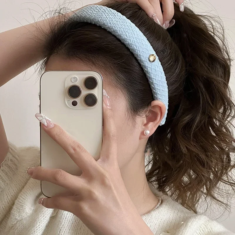 韓国風スポンジヘッドバンド レディース ファッション ガール - Women'S Fashion Labels のレビューと価格