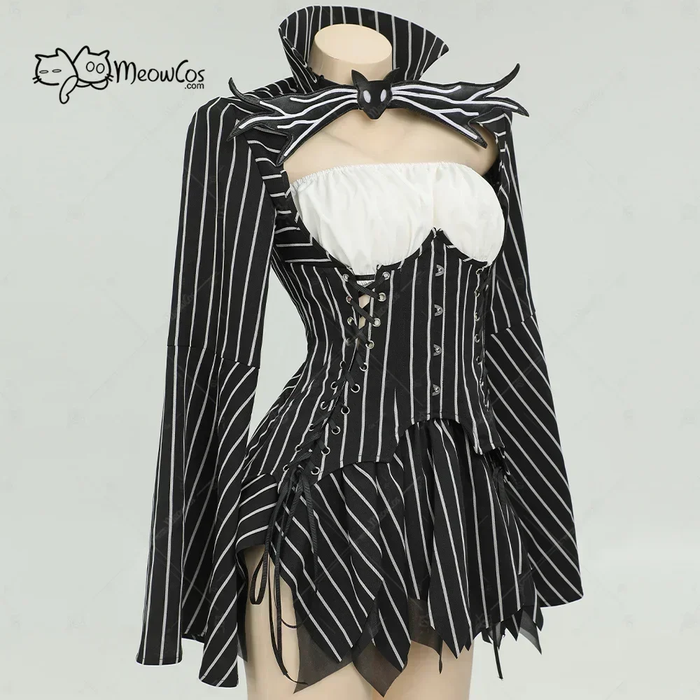 Meowcos-女性のジャックコスプレコスチューム、ハロウィ - Women'S Fashion Gloves のレビューと価格