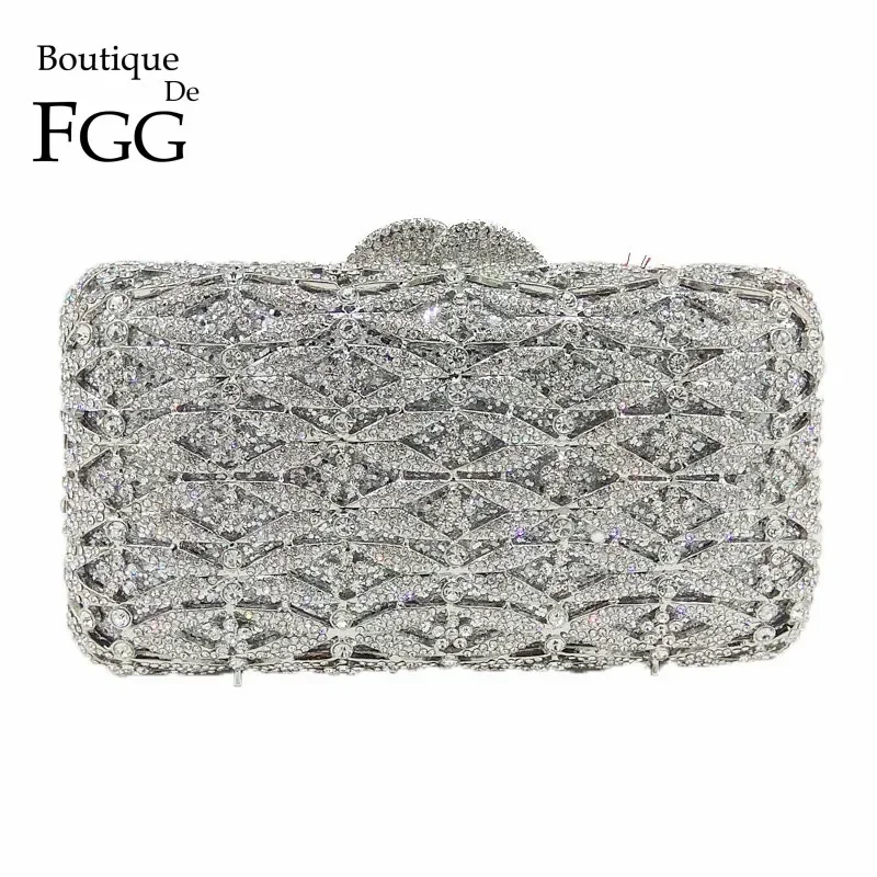 ブティックデ FGG 高級クリスタルクラッチイブニングバッグ - Women'S Fashion Boutique のレビューと価格