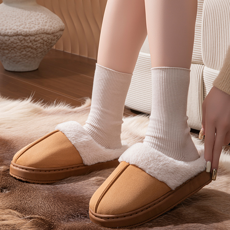 ファッションフェイクスエードプラッシュスリッパ レディース  - Women'S Fashion Winter 2026 のレビューと価格