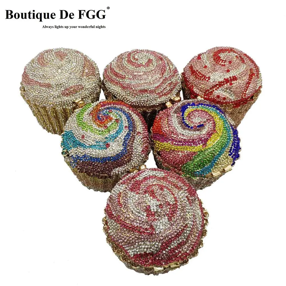 女性のためのカップケーキクラッチ、イブニングバッグ、結婚式の - Women'S Fashion Boutique のレビューと価格
