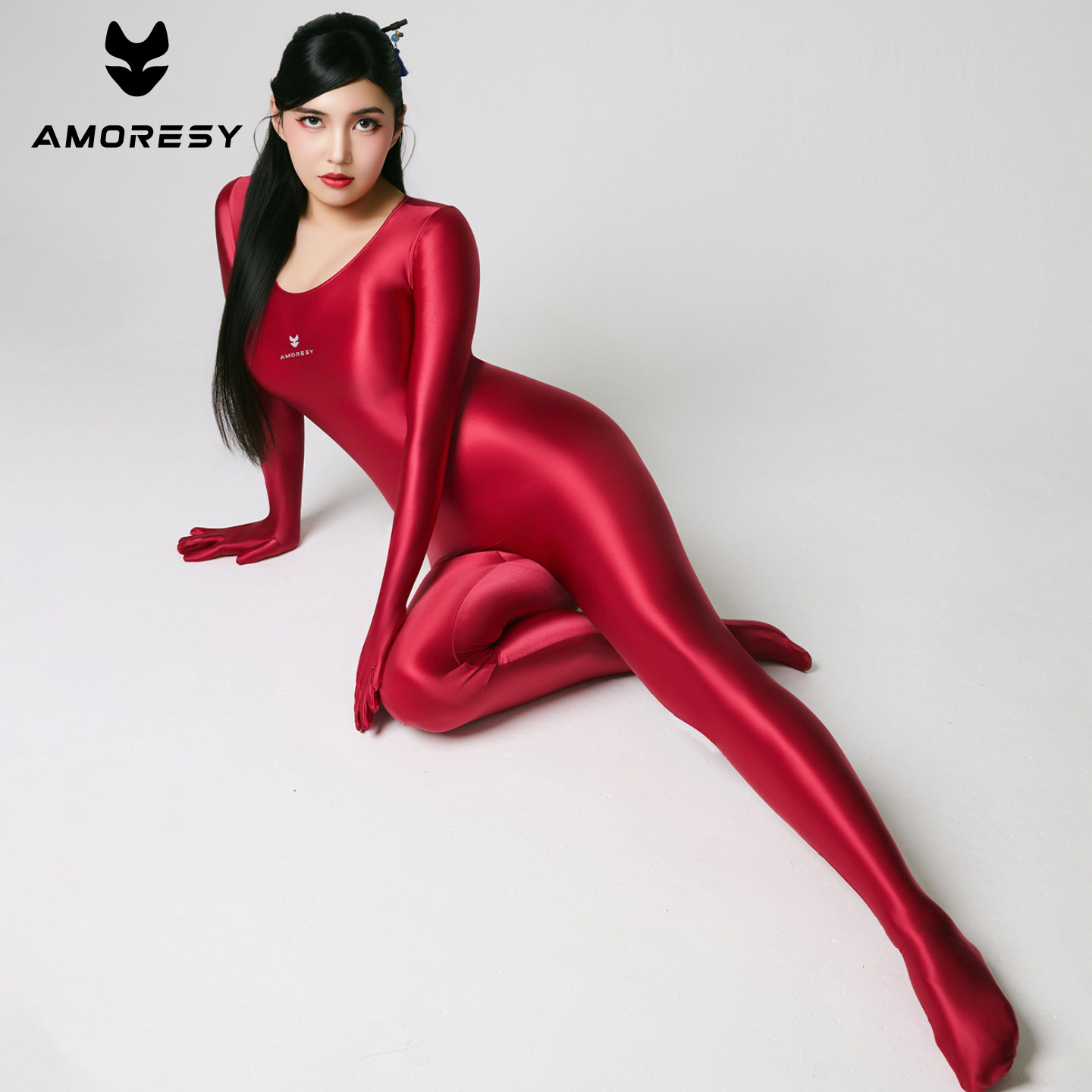 AMORESY 女性サテンオイルグローブとフット付きデザイン - Women'S Fashion Gloves のレビューと価格