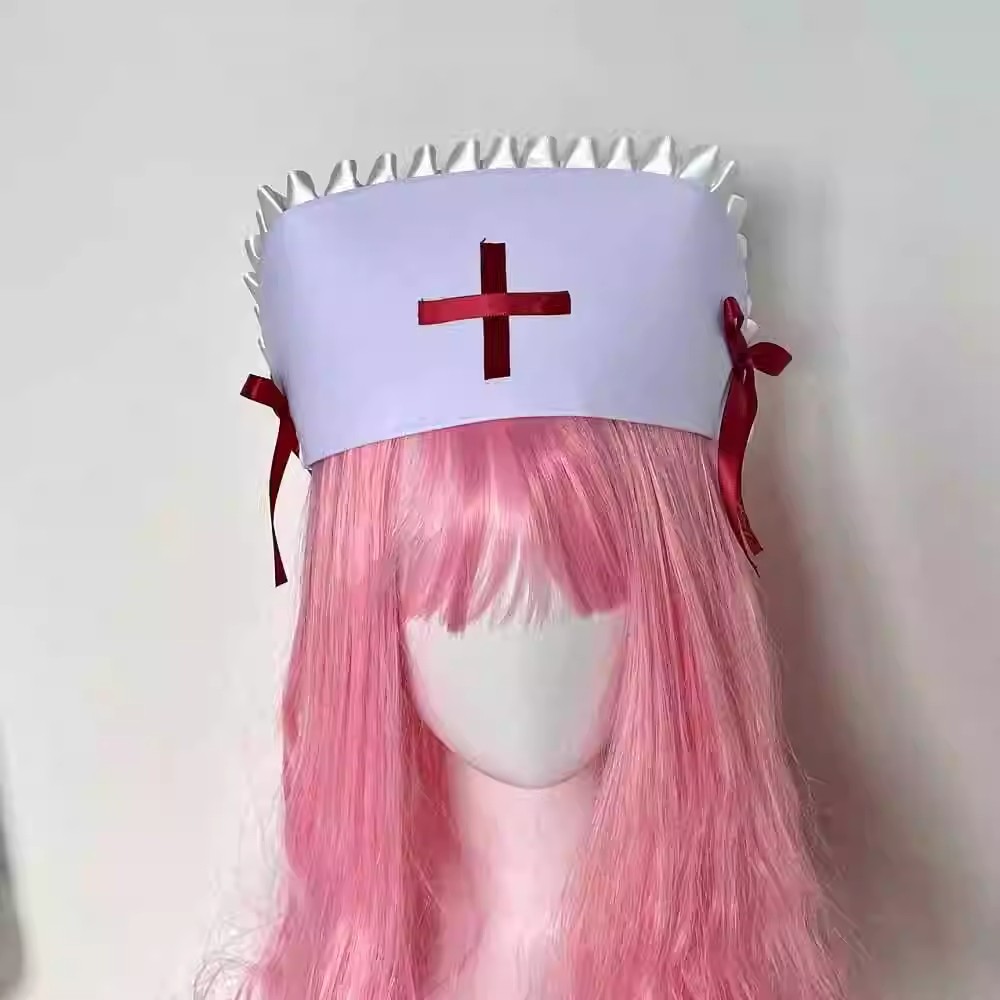 コスプレナースキャップ帽子アクセサリー小道具 y2k ガール - Women'S Fashion Hats のレビューと価格