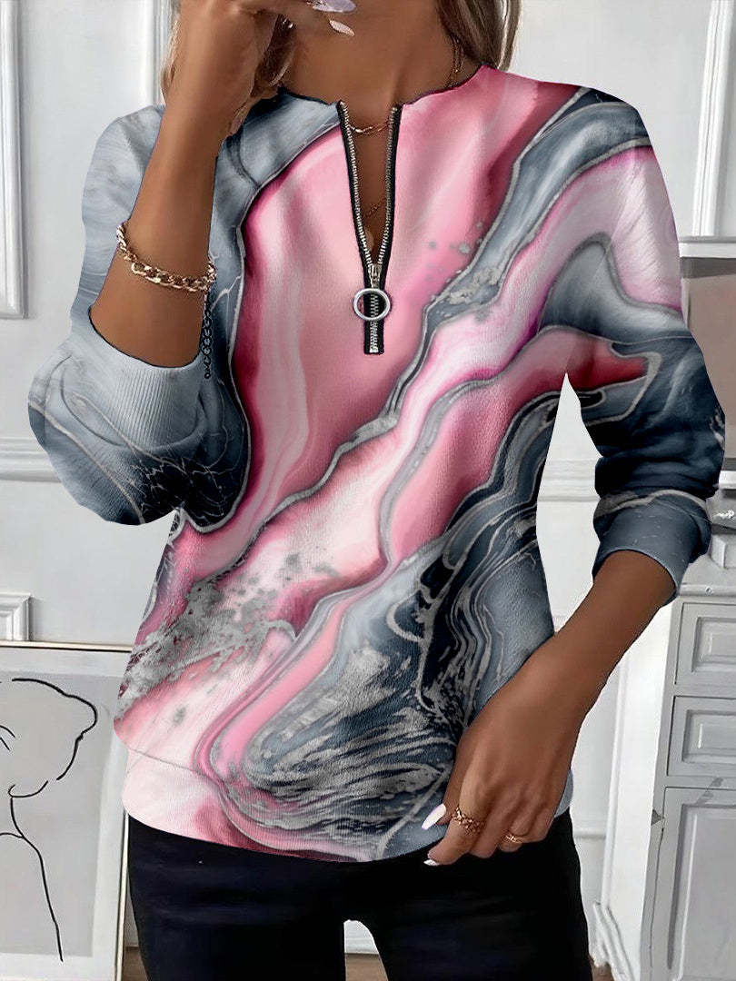 2026年秋 レディース新作 流体金彩ハローアートプリント  - Women'S Fashion Gilded Age のレビューと価格