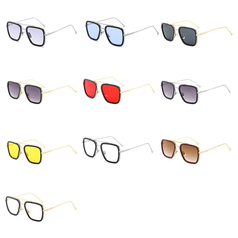 スチームパンク トニー・スターク サングラス メンズ レディ - Women Fashion Glasses のレビューと価格
